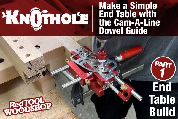 How to use the Cam-A-Line Dowel Guide + Helpful Layout Tips 