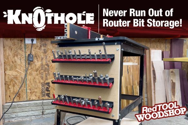 Never Run Out of Router Bit Storage Again! 