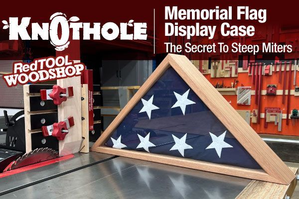 How to build a Memorial Flag Display Case