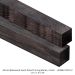 AFRICAN BLACKWOOD EXOTIC WOOD TURNING BLANK 1.5” X 1.5”X 18” 2-PACK