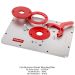 Cast Aluminum Router Mounting Plate (7518) Closeout