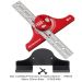 Mini in-DEXABLE Protractor with 8 Inch Blade and Rack-It