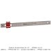 Paolini Pocket Rule - 12 Inch Stainless Steel