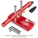 SteadyCurve 2.0 Magnetic Band Saw Template Guide - Includes 1/8" and 1/4" Guides