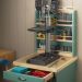 Woodsmith Wall-Mounted Drill Press Shelf Standard Plan – 8.5” x 11” Print (Shipped to You)