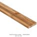 TEAK THIN-STOCK LUMBER ¾” X 4” X 36” 1-PIECE																								