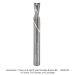 SOLID CARBIDE DOWN CUT 2-FL, 1/4" SH, 1/4" DIA, 3/4" CL, 2-1/2" OAL