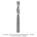 SOLID CARBIDE DOWN CUT 2 FL, 1/4"SH, 1/4" DIA, 1" CL, 2-1/2"OAL