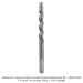 SOLID CARBIDE, 3 FL DOWNCUT FLUSH TRIM 1/4"SH, 1/4" DIA, 1-1/4" CL, 3-1/2" OAL