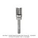 CARBIDE TIPPED TEMPLATE PATTERN BIT 2-FL, 1/4" SH, 1/2" DIA, 1/2" CL, 2" OAL