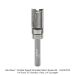 CARBIDE TIPPED TEMPLATE PATTERN BIT 2-FL, 1/4" SH, 1/2" DIA, 3/4" CL, 2-1/4" OAL