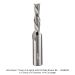 SOLID CARBIDE DOWN CUT SPIRAL, 2 FL, 1/2" SH, 5/16" D, 1-1/4" CL, 3" OAL