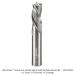 SOLID CARBIDE DOWN CUT 3-FL, 1/2" SH, 1/2" D, 1" CL, 3" OAL
