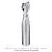 SOLID CARBIDE DOWN CUT 2-FL, 1/2" SH, 1/2" D, 1-1/4" CL, 3.0"OAL