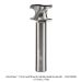 CARBIDE HEAD UP CUT HALF-ROUND, 2 FL 12mm, 1/2" SH