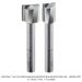 CARBIDE HEAD EXTEND LENGTH SLOW UP-CUT, 2-FL, 1/2" SH, 7/8" CL, 2-PC SET