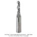 SOLID CARBIDE BALL NOSE, 3-FLUTE, 1/2" SH, 5/16" DIA, 1/2" CL, 3" OAL