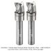 CARBIDE HEAD CLEARING PATTERN BIT, 3-FL UPCUT, 16mm DIA, 16mm CL, 8mm SH, 2-PACK