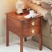 Woodsmith Bow-Front End Table Standard Plan – 8.5” x 11” PDF Download 