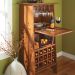 Woodsmith Classic Oak Wine Server Standard Plan – 8.5” x 11” Print (Shipped to You)