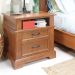 Woodsmith Bedroom Suite Oak Nightstand Standard Plan – 8.5” x 11” Print (Shipped to You)