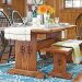 Woodsmith Farmhouse Table & Bench Standard Plan – 8.5” x 11” Print (Shipped to You)