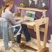 Woodsmith Adjustable Desk Standard Plan – 8.5” x 11” PDF Download