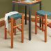 Woodsmith Woven-Seat Tall Stool Standard Plan – 8.5” x 11” PDF Download