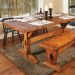 Woodsmith Rustic Dining Table & Bench Standard Plan – 8.5” x 11” PDF Download 