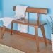 Woodsmith Mid-Century Hall Bench Standard Plan – 8.5” x 11” PDF Download
