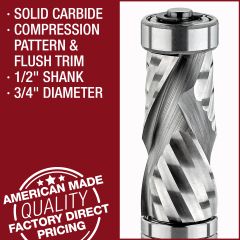 compression pattern flush trim