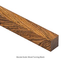 BOCOTE EXOTIC WOOD PEN BLANK