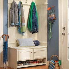 Woodsmith Easy Entryway Organizer Plan 
