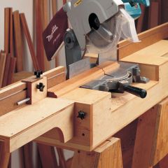 Woodsmith Mobile Miter Saw Station Plan 