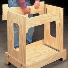 Woodsmith Knock-Down Workbench Plan