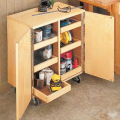 Woodsmith Mobile Tool Cart Standard Plan – 8.5” x 11” Print 