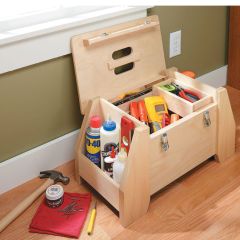 SN10734 A versatile tray with plenty of storage, a sliding tray, and cubbies, too!