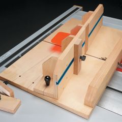 Woodsmith Table Saw Dovetail Jig Plan 