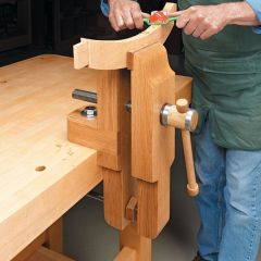 SN12030 This Bench Vise has all the clamping force of a standard vise but in a compact package.