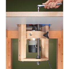 Woodsmith Router Jig: Router Lift Standard Plan & Premium Shop Drawings 