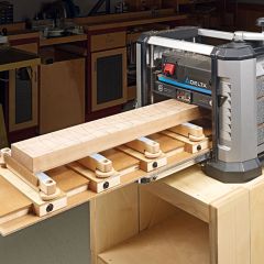 Woodsmith Double-Duty Planer Sled Standard Plan & Premium Shop Drawings 
