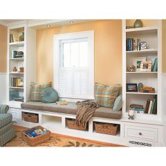 Woodsmith Built-In Book Nook Standard Plan & Premium Shop Drawings 
