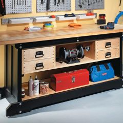  Woodsmith DIY Workbench Standard Plan & Premium Shop Drawings 
