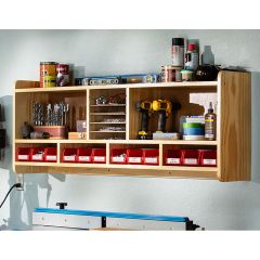  Woodsmith Wall-Mounted Utility Shelf Plan 
