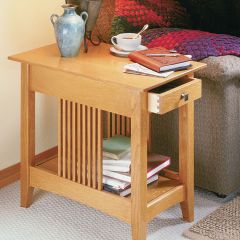 Woodsmith Craftsman End Table Plan  