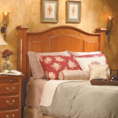 Woodsmith Arch-Top Headboard Plan 