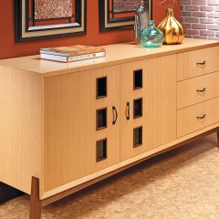 Woodsmith Veneered Credenza Plan 
