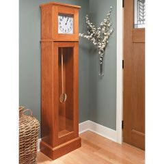 Woodsmith Shaker-Style Tall Clock Standard Plan & Premium Shop Drawings