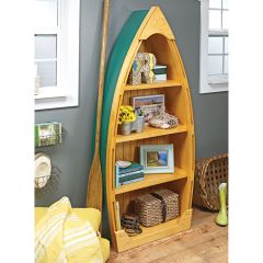 Woodsmith Coastal Bookcase Standard Plan & Premium Shop Drawings