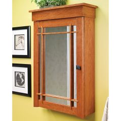 Woodsmith Three Medicine Cabinets Standard Plan & Premium Shop Drawings 